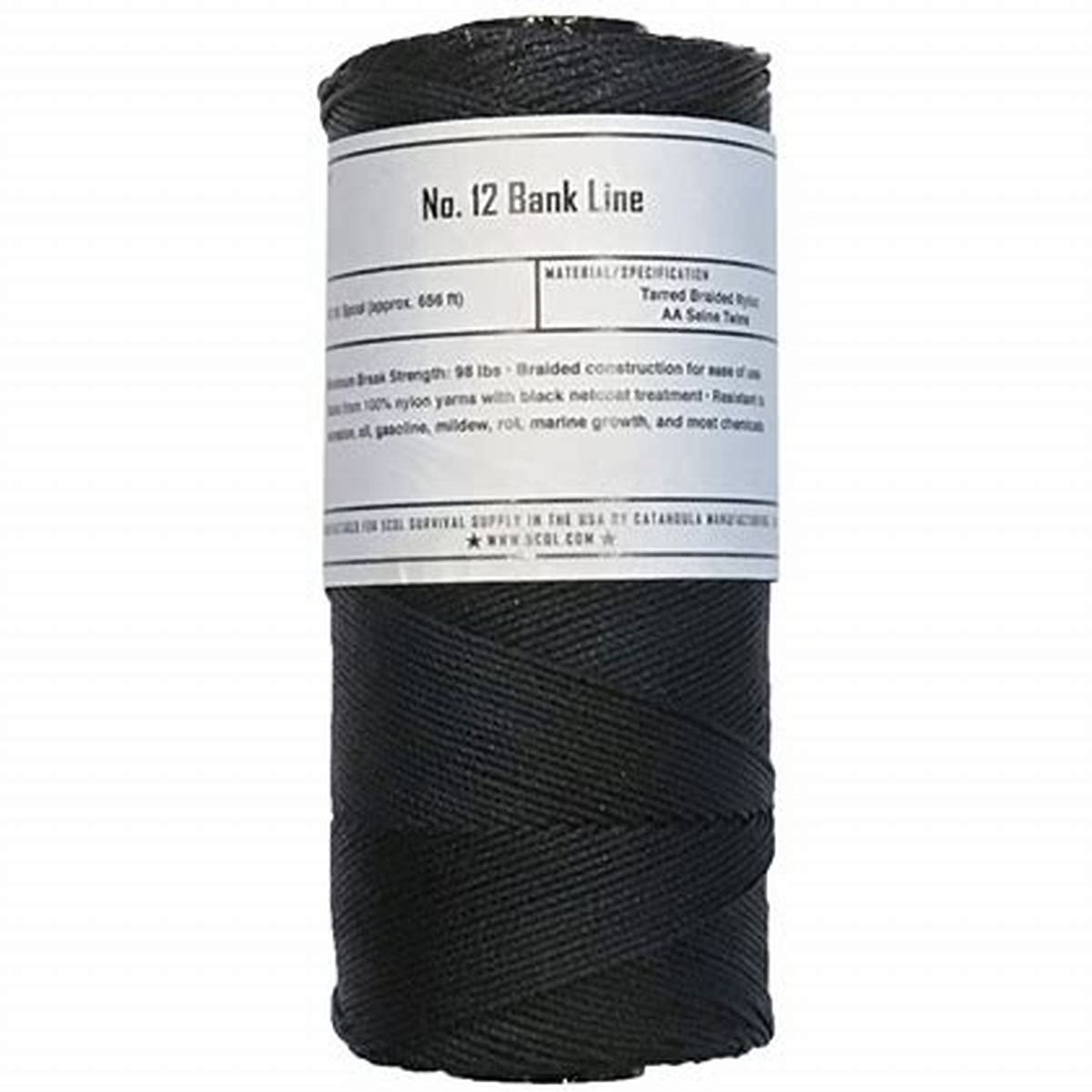No. 12 Tarred Braided Bank Line