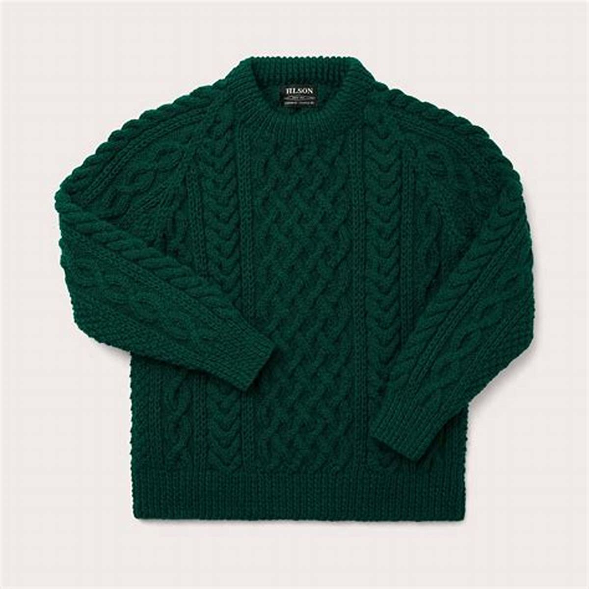 Wool Fisherman Sweater