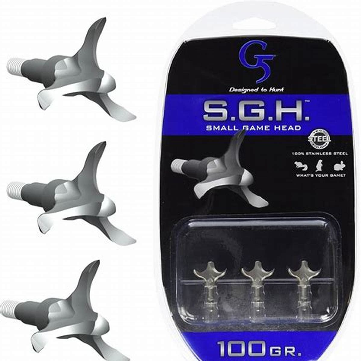 G5 Small Game Head 3-Pack