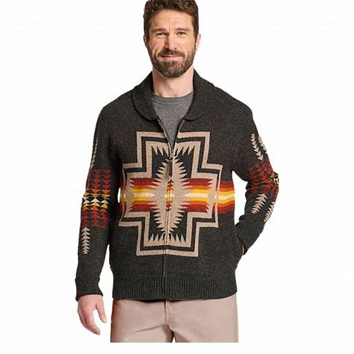 Harding Zip Cardigan