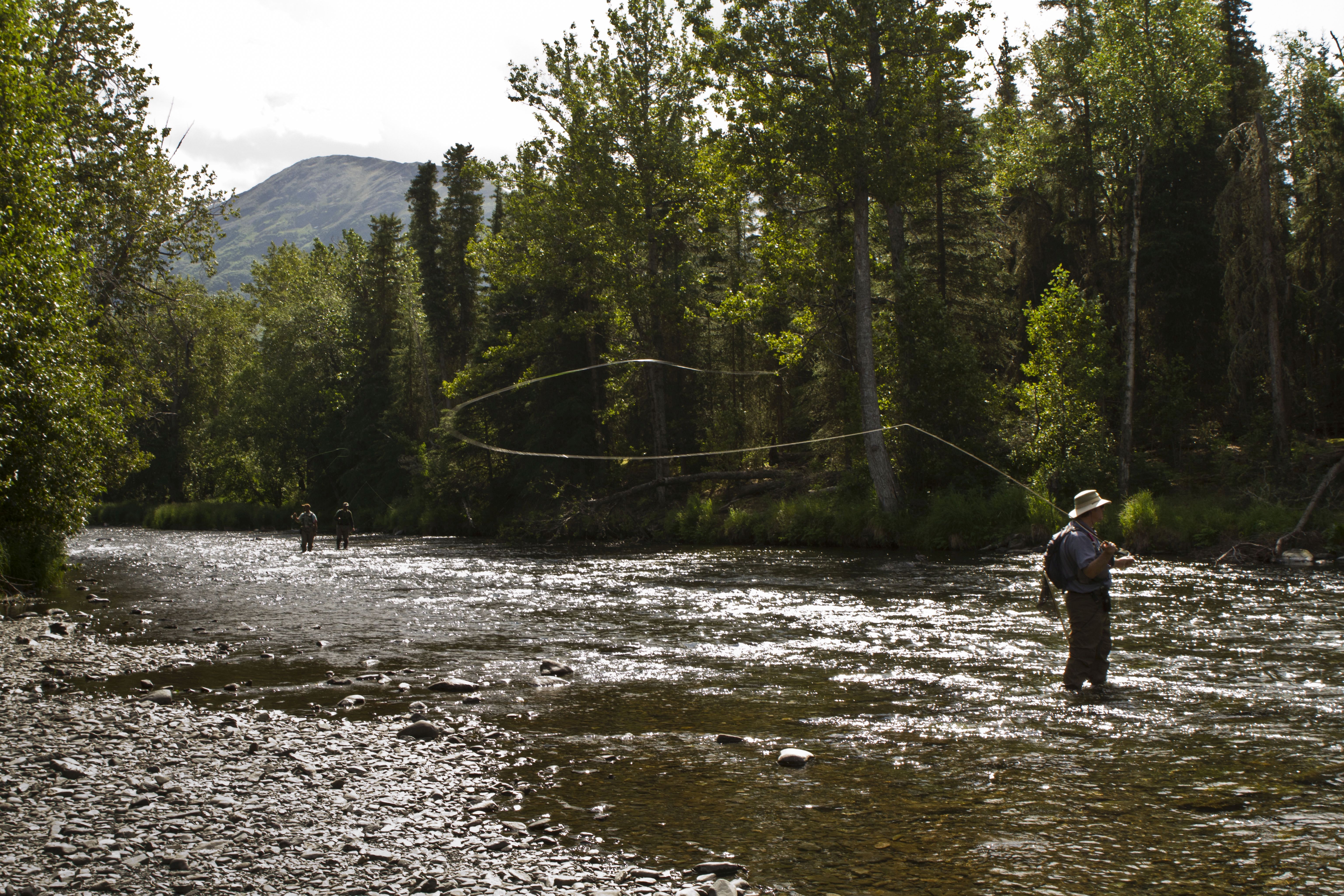 Cooper Landing / Russian River near Kenai Peninsula