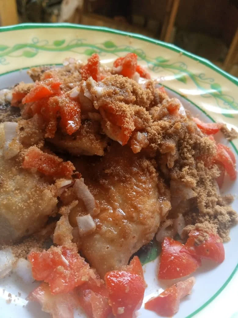 Gurasa (Hausa Flatbread with Vegetables)