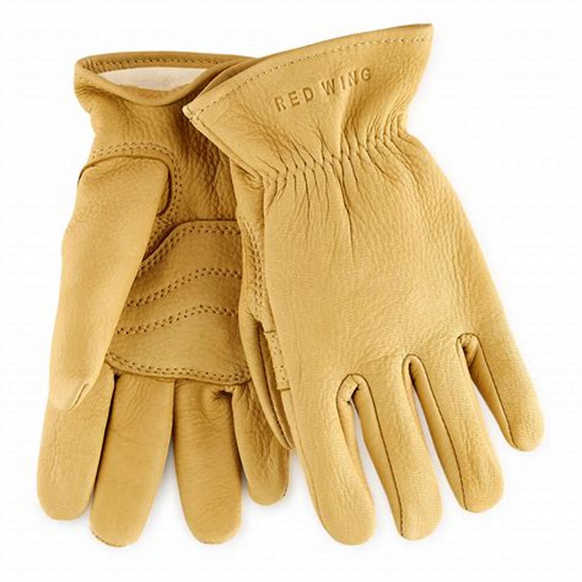 Lined Buckskin Leather Glove