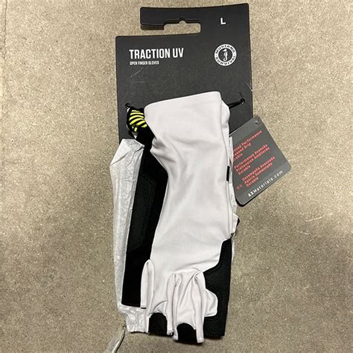 Traction UV Open Finger Glove