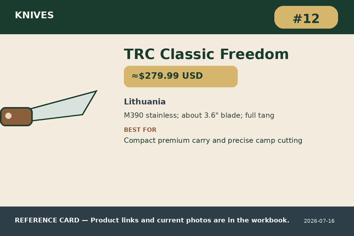 TRC Classic Freedom