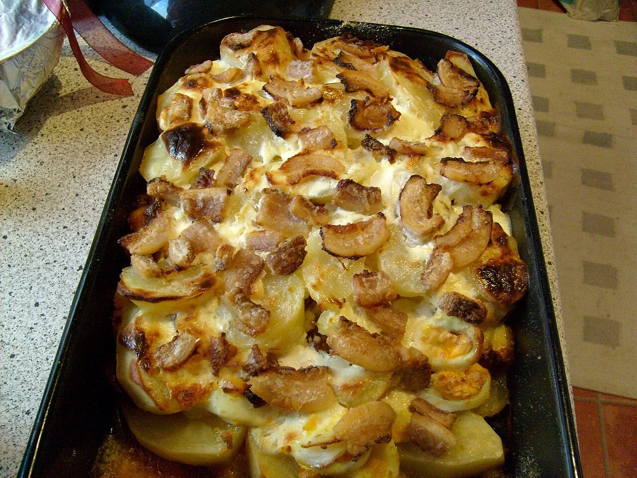 Potato Casserole (Rakott Krumpli)