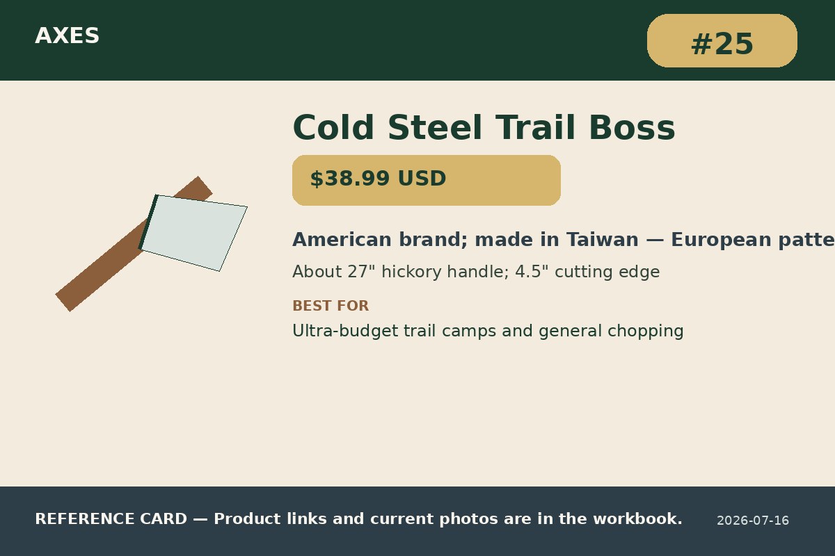 Cold Steel Trail Boss
