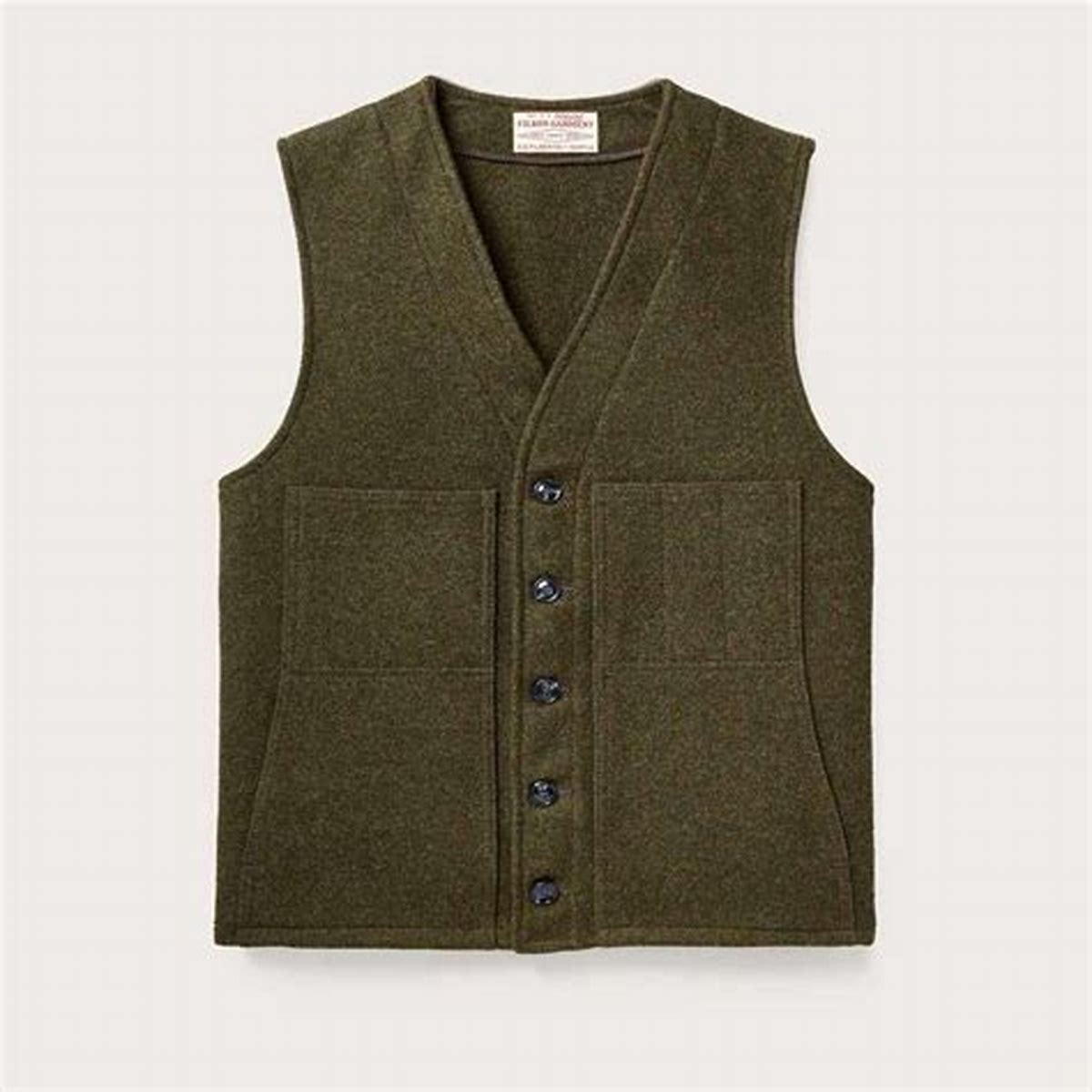 Forest Wool Vest