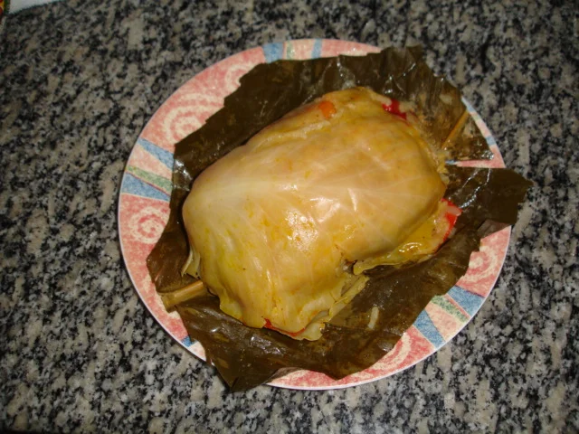 Rice Tamale (Pastel de Arroz)