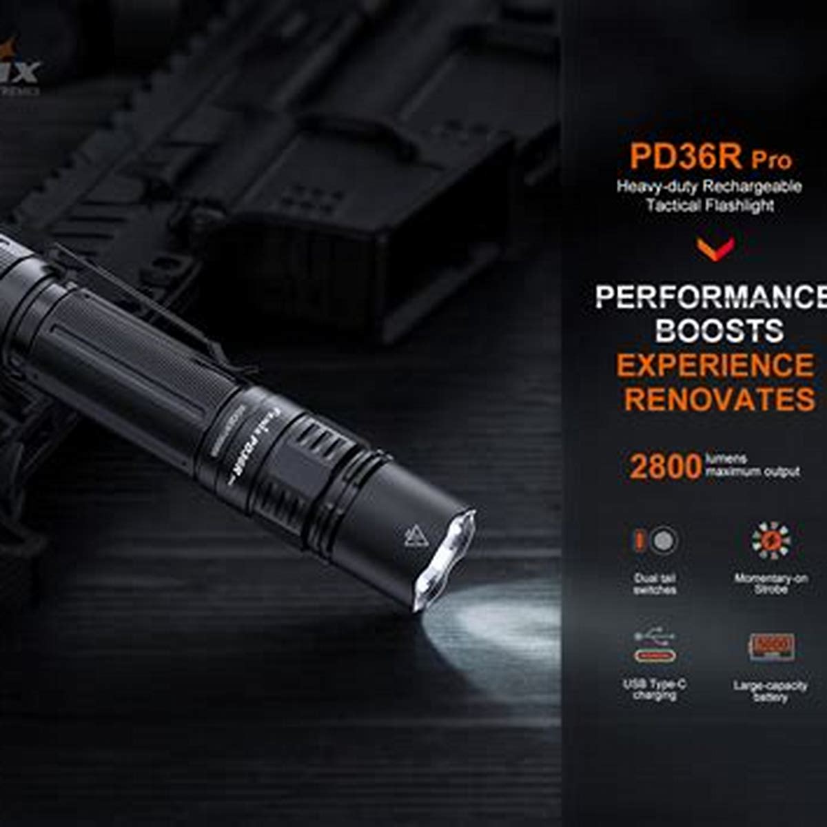 PD36R Pro Flashlight
