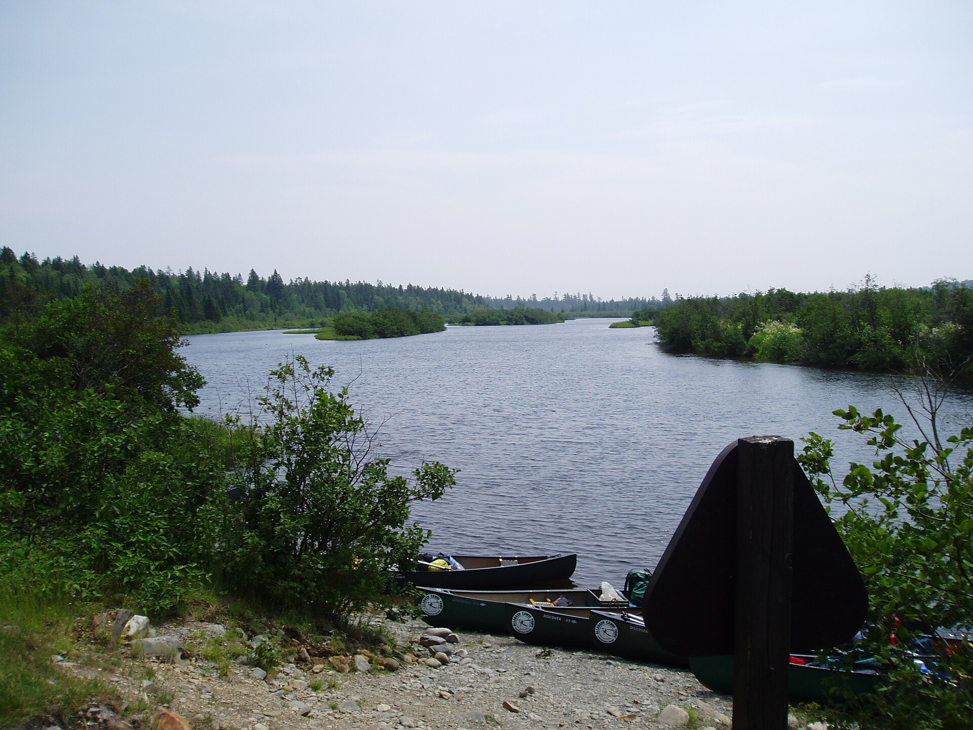 The Allagash River in northern Maine