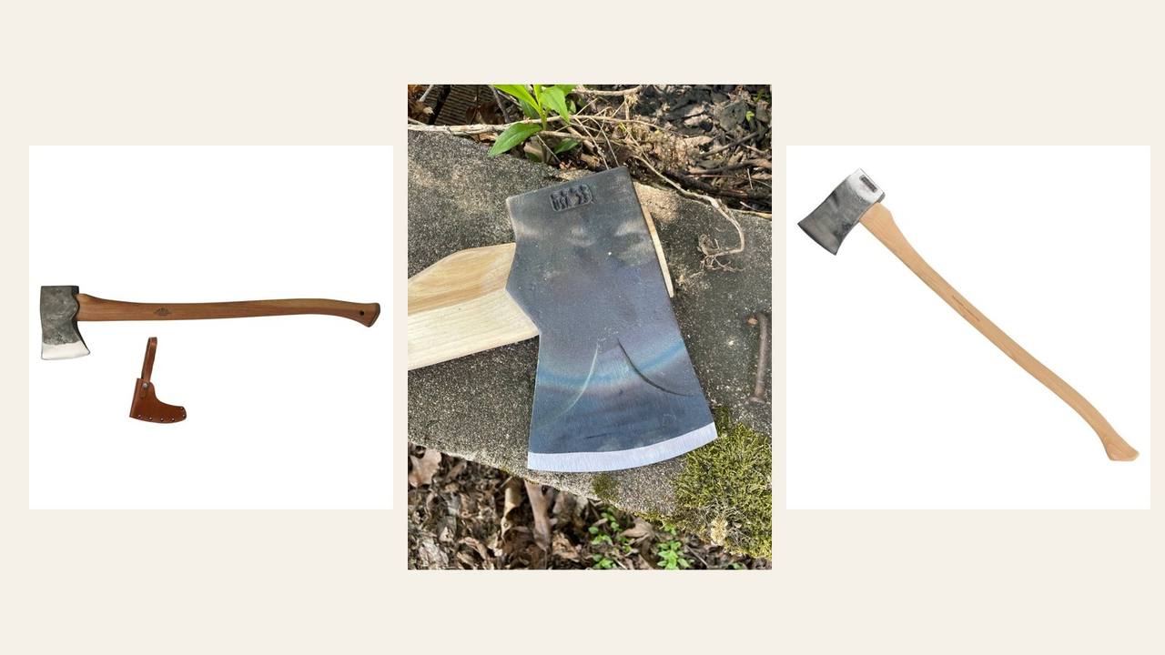 Top 10 Felling Axes for Traditional Tree Cutting: product photos of the top three picks
