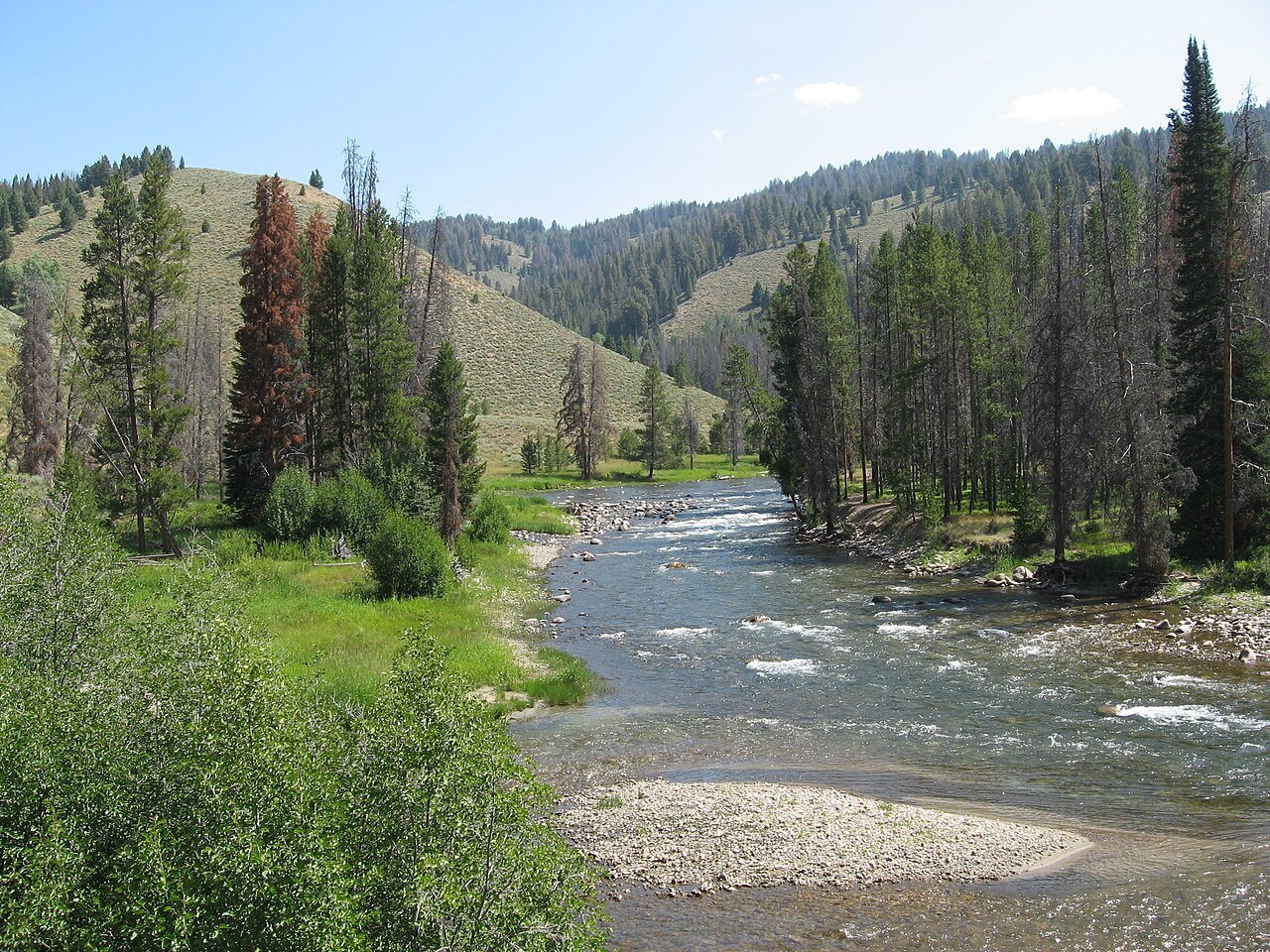 Middle Fork Salmon River by Frank Church Wilderness, Idaho