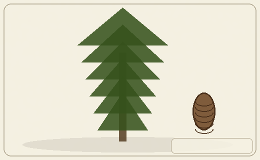 Stylized form diagram for Aleppo pine