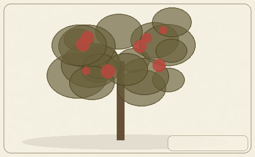 Stylized form diagram for African baobab
