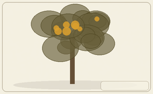 Stylized form diagram for Carob