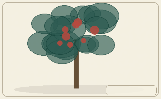 Stylized form diagram for Asian chestnuts