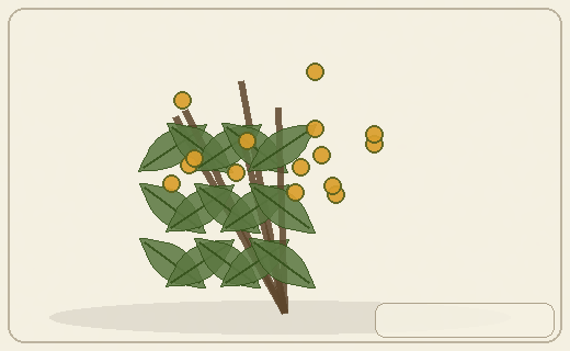 Stylized form diagram for Lingonberry