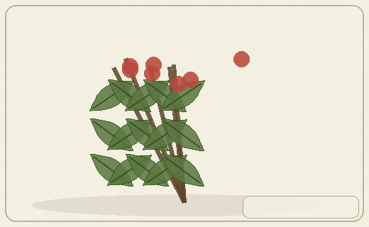 Stylized form diagram for Manuka / tea tree