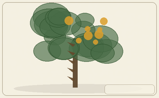 Stylized form diagram for Mesquites