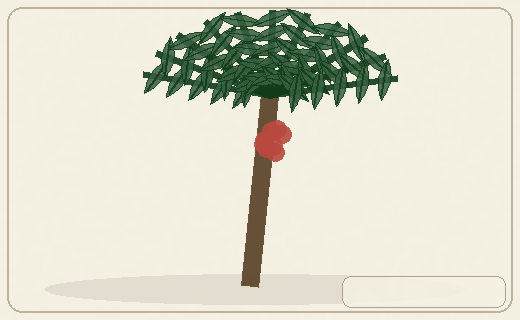 Stylized form diagram for African oil palm