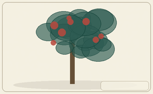 Stylized form diagram for Portia tree