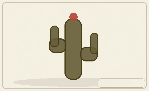 Stylized form diagram for Prickly pears
