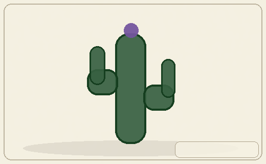 Stylized form diagram for Saguaro