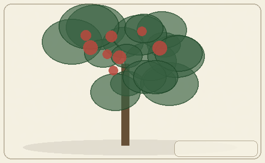 Stylized form diagram for Sea hibiscus