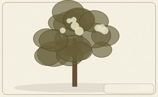 Stylized form diagram for Tamarisks