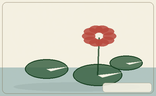Stylized form diagram for Waterblommetjie