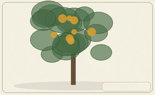 Stylized form diagram for Wild olive